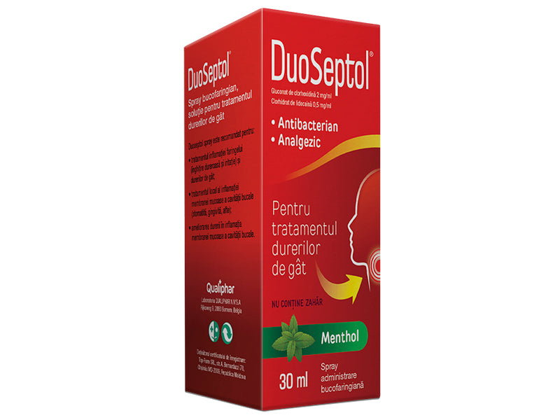 DuoSeptol Menthol 2mg/0.5mg spray pt gat 30ml