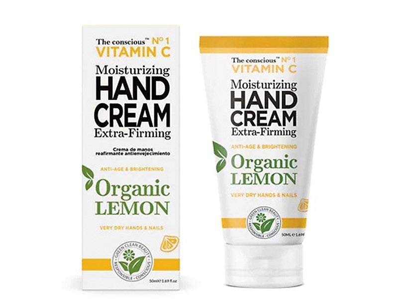 Сознательный крем для рук с витамином С и органическим лимоном 50мл