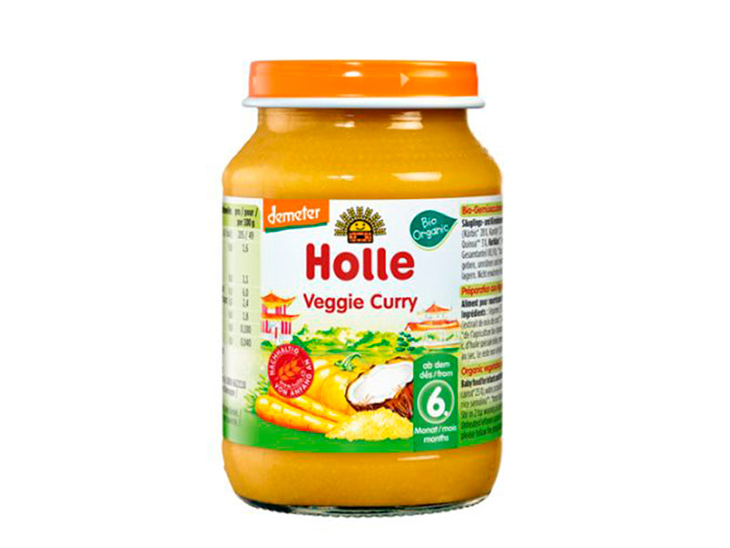 Пюре Holle с овощной смесью (6 месяцев+) 190г