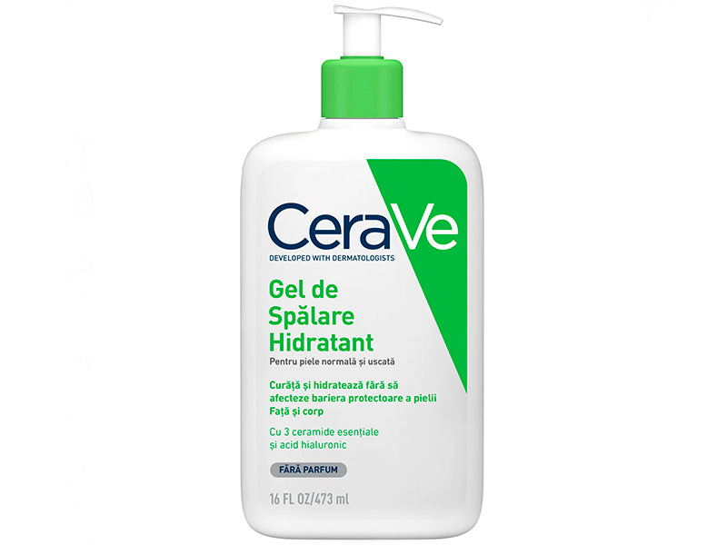 CeraVe Увлажняющий гель для умывания нормальной сухой кожи 473мл