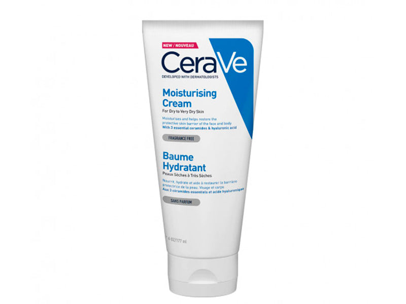 CeraVe Увлажняющий крем для лица и тела для сухой и очень сухой кожи 177гр