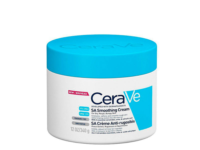 CeraVe SA Отшелушивающий крем для сухой огрубевшей кожи с шероховатостью 340г