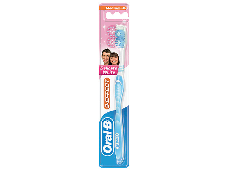 Oral-B Perie d. Delicate white med.