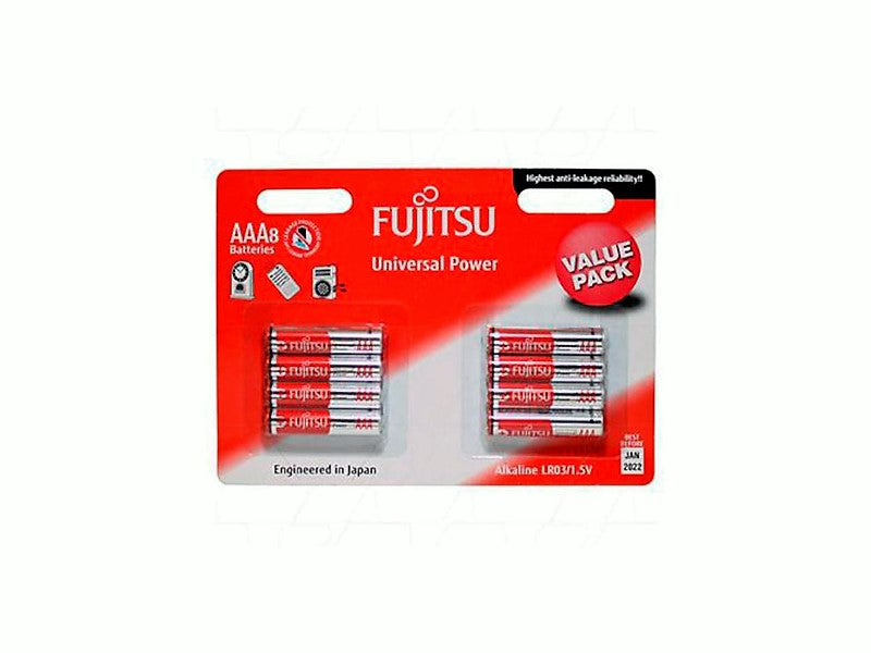 Fujitsu baterii AAA N8 (value pack)
