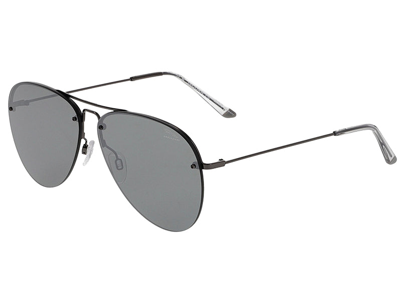Солнцезащитные очки JAGUAR 37500-4200-59-12-145, из металла, мужские