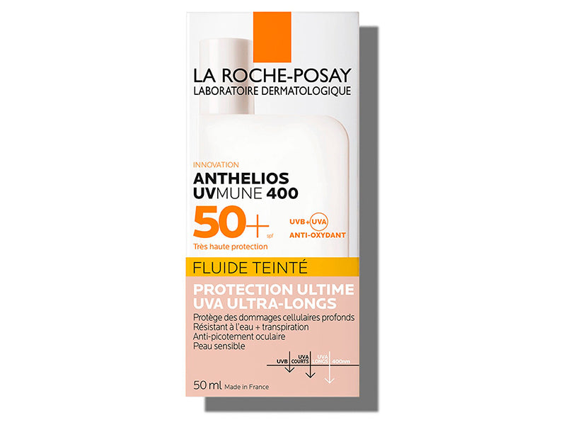 La Roche Posay Anthelios UV-MUNE Fluid Invizibil SPF 50+  cu nuanta 50 ml